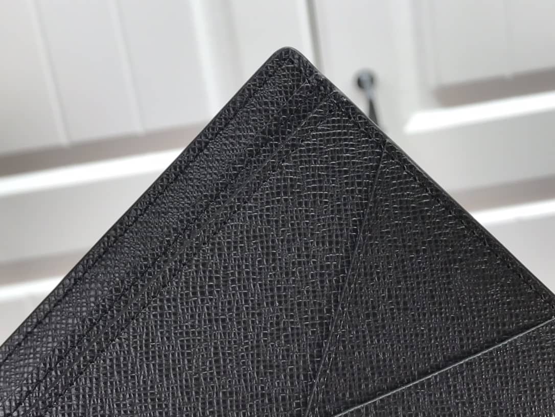 L0vis Vvtt0n Multiple Box Damier Graphite 3D Wallet Replica Black N60434