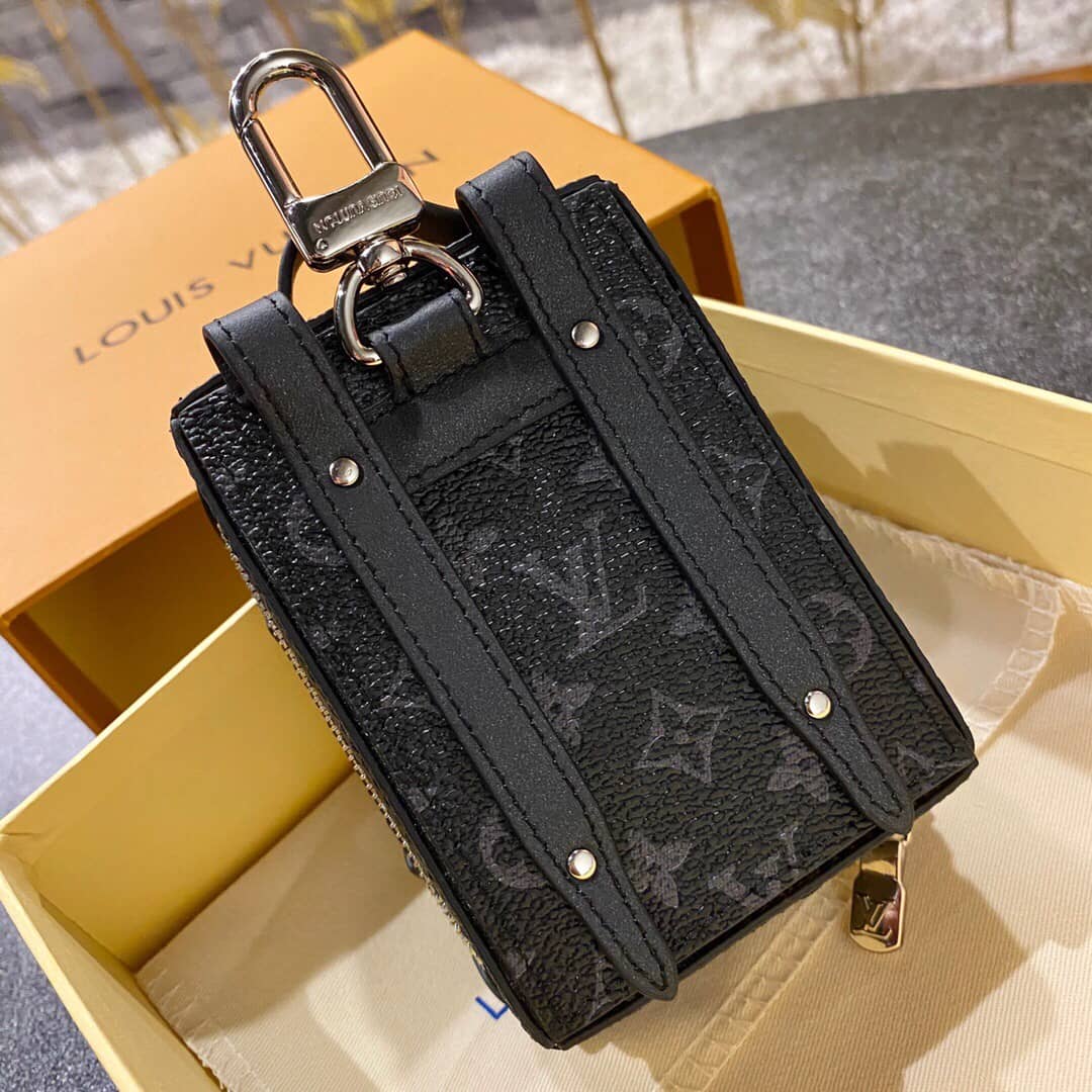 L0vis Vvtt0n Porto Cre Trank Case Monogram Eclipse Replica Backpack Black M80221