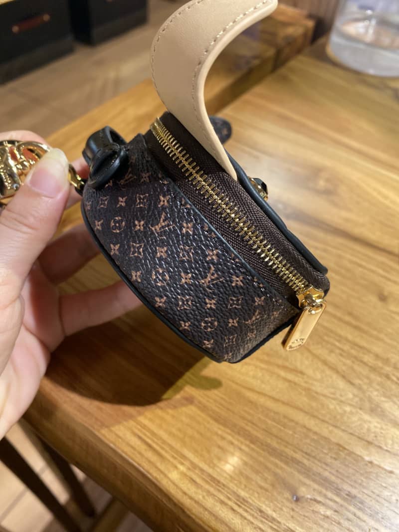 LV Bag Charm Dupe Puppy S*pple Key Holder Hat Box  M80254(ColaReps)