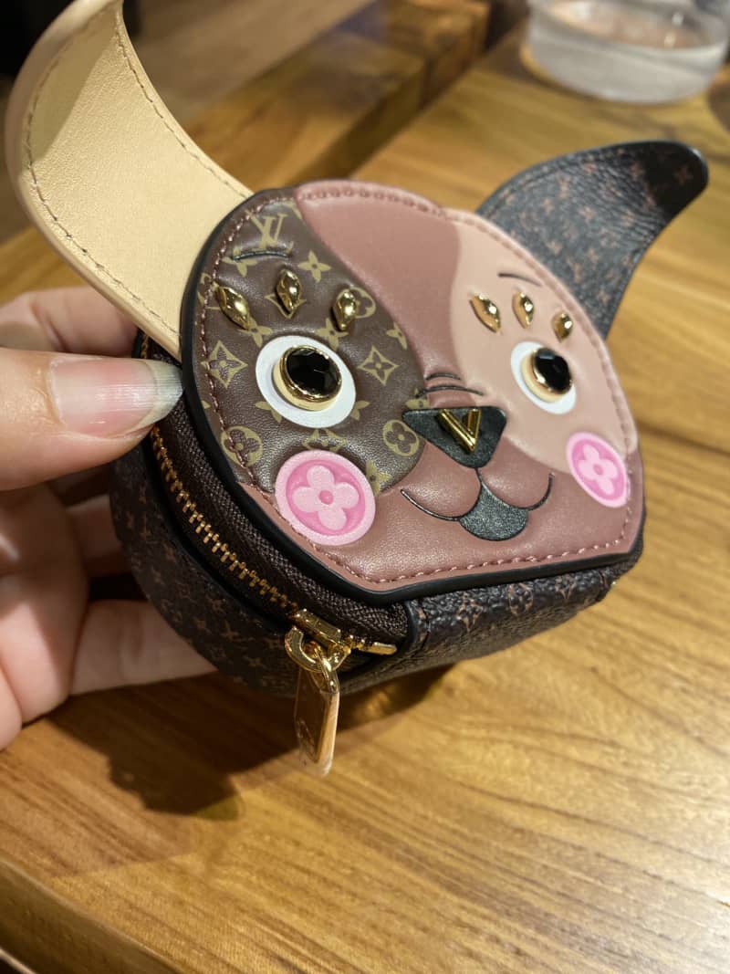 LV Bag Charm Dupe Puppy S*pple Key Holder Hat Box  M80254(ColaReps)