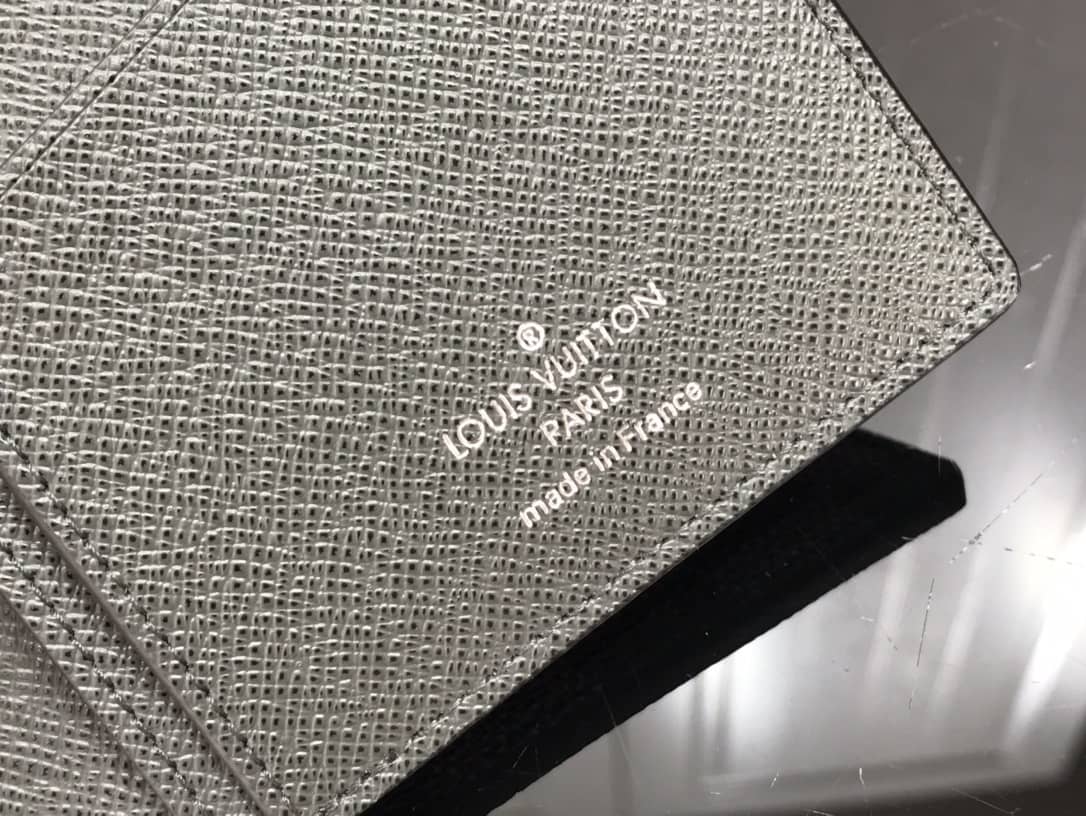 L0vis Vvtt0n Multiple Wallet Damier Infini Leather Replica Gray N60440