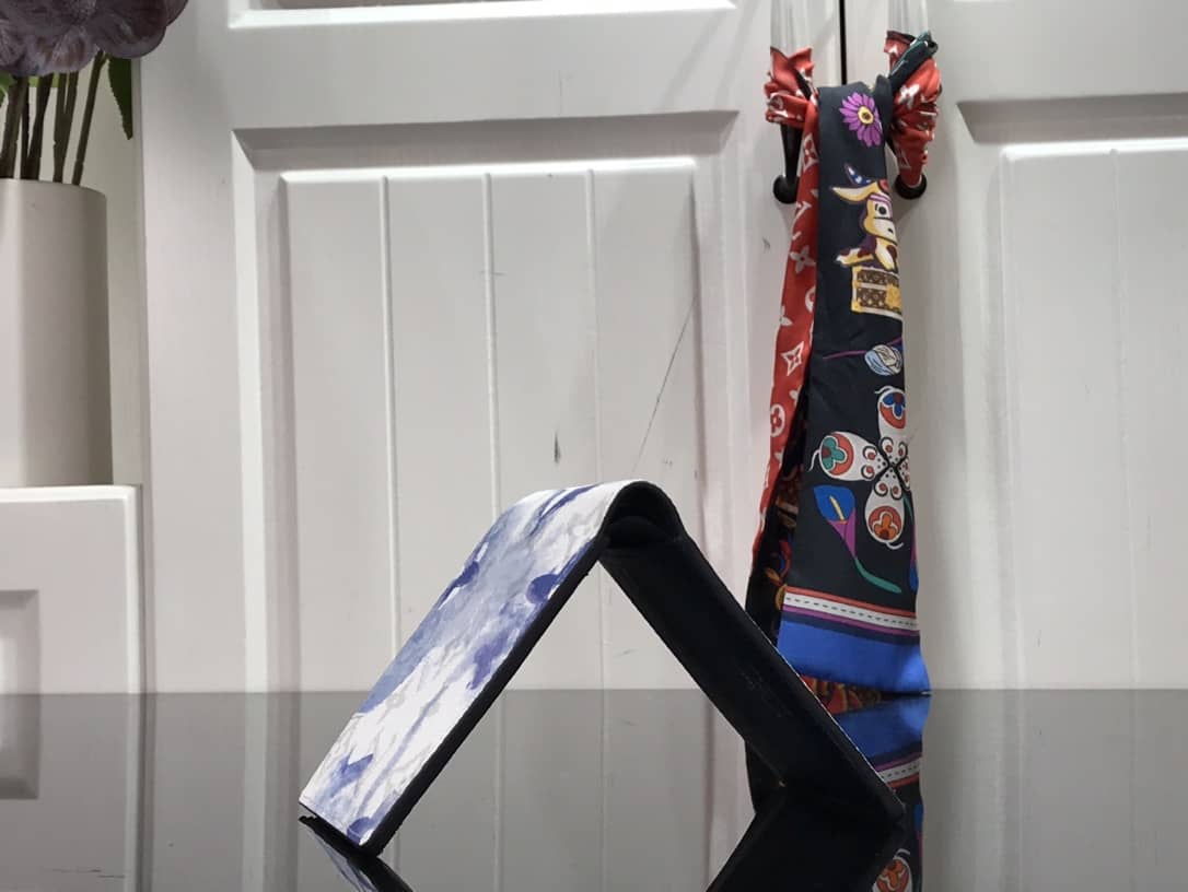 L0vis Vvtt0n Multiple Wallet Replica Monogram Canvas Blue M80458