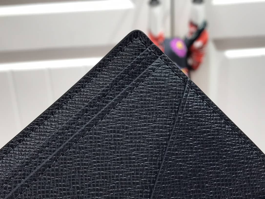 L0vis Vvtt0n Multiple Box Damier Graphite 3D Wallet Replica Blue N60434