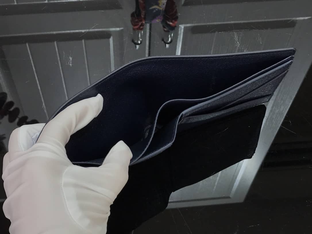 L0vis Vvtt0n Multiple Wallet Replica Monogram Canvas Blue M80458