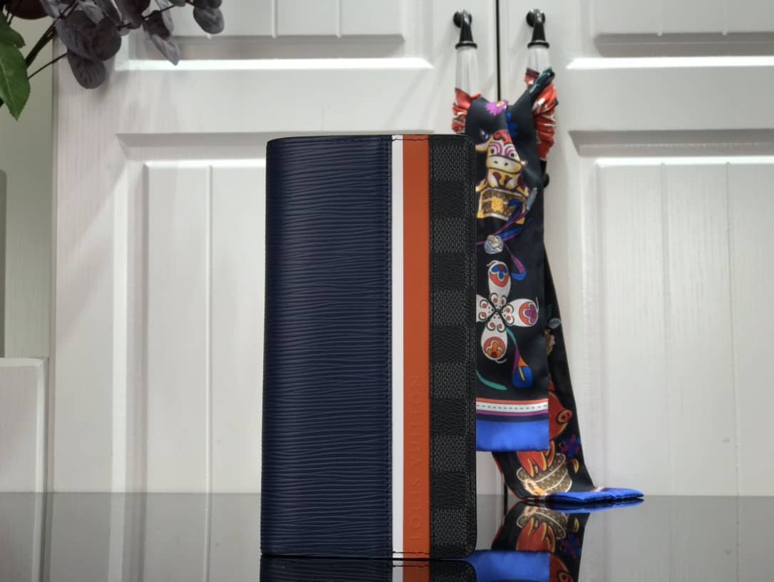 L0vis Vvtt0n Wallet Replica Epi Damier Graphite M69539