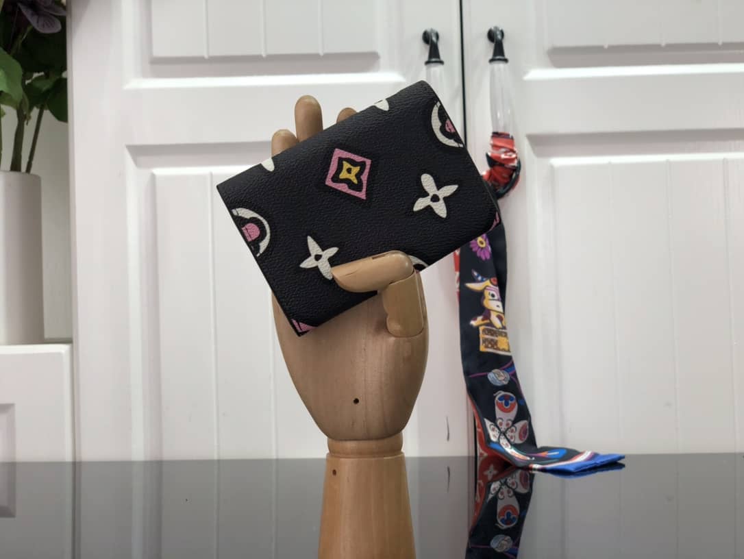 L0vis Vvtt0n Dupe Purses Monogram Rosalie Coin Porto  Black M80755