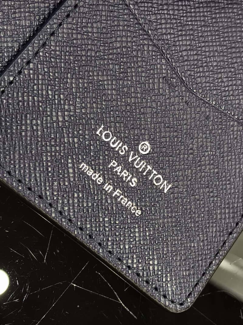 L0vis Vvtt0n Pocket Organizer Damier Graphite Epi Leather Replica Blue M69536