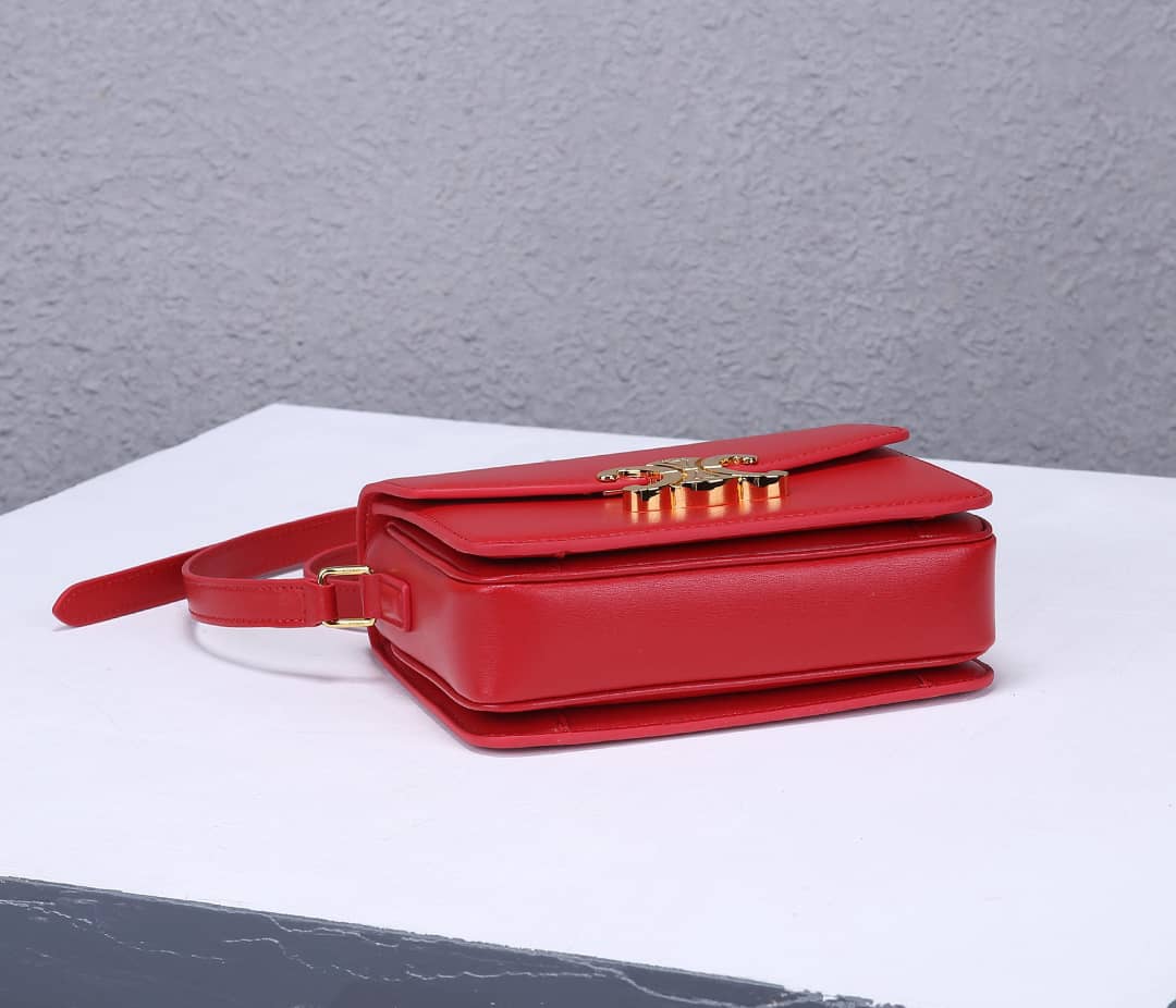 Ce1i*e Bag Dupe Triomphe Micro Luggage 18.5CM Replica Bag