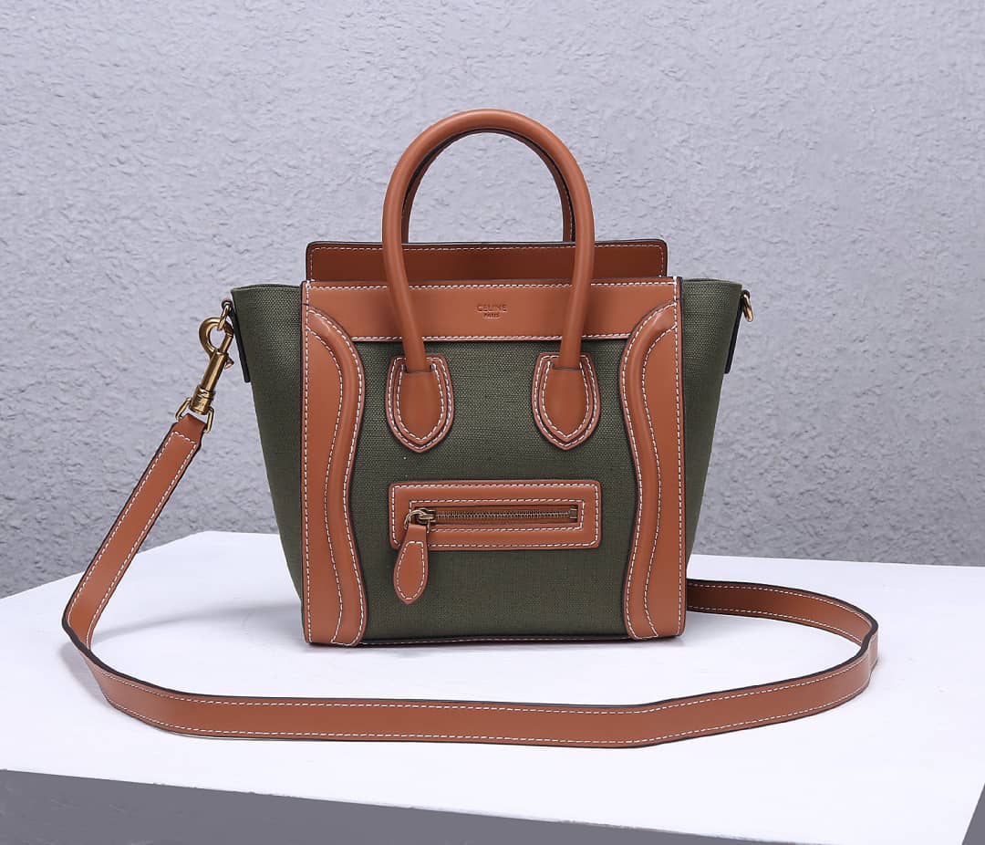 Ce1i*e Bag Dupe Luggage Nano Shopper Replica Handbag