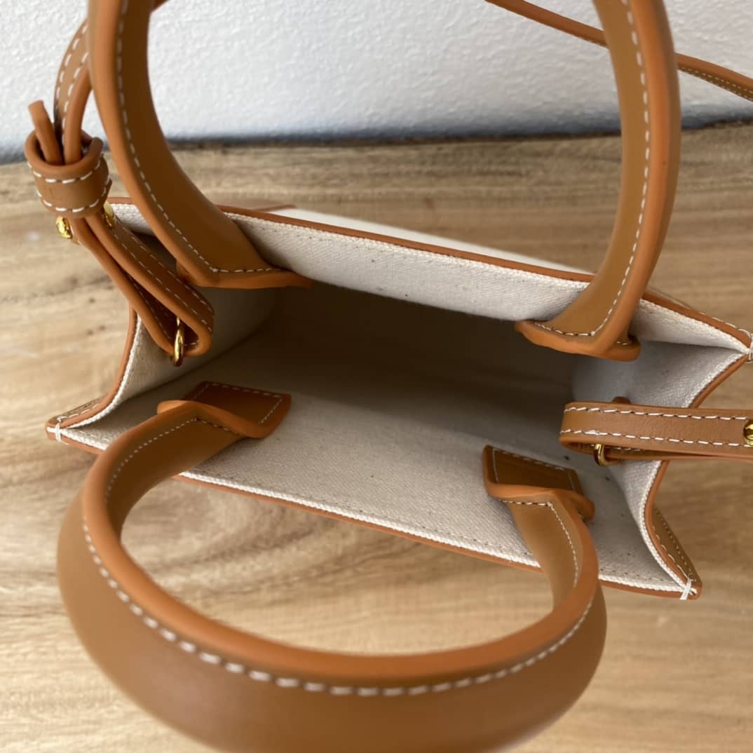 Ce1i*e Triomphe Canvas Small Cabas Vertical Replica Bag