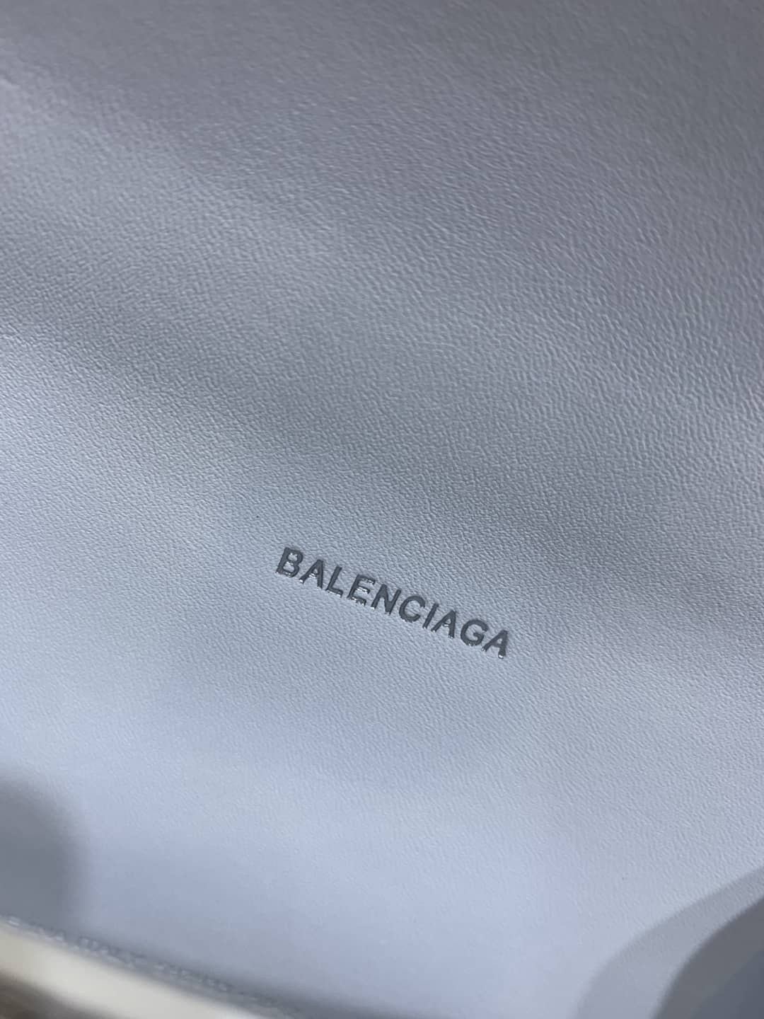 Ba1en*iaga Hourglass Leather Top Handle Replica Bag