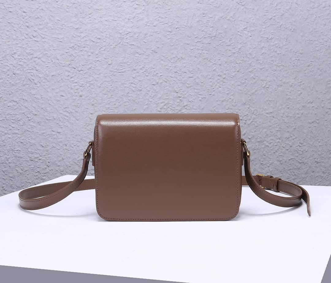 Ce1i*e Bag Dupe Triomphe Micro Luggage 18.5CM Replica Bag