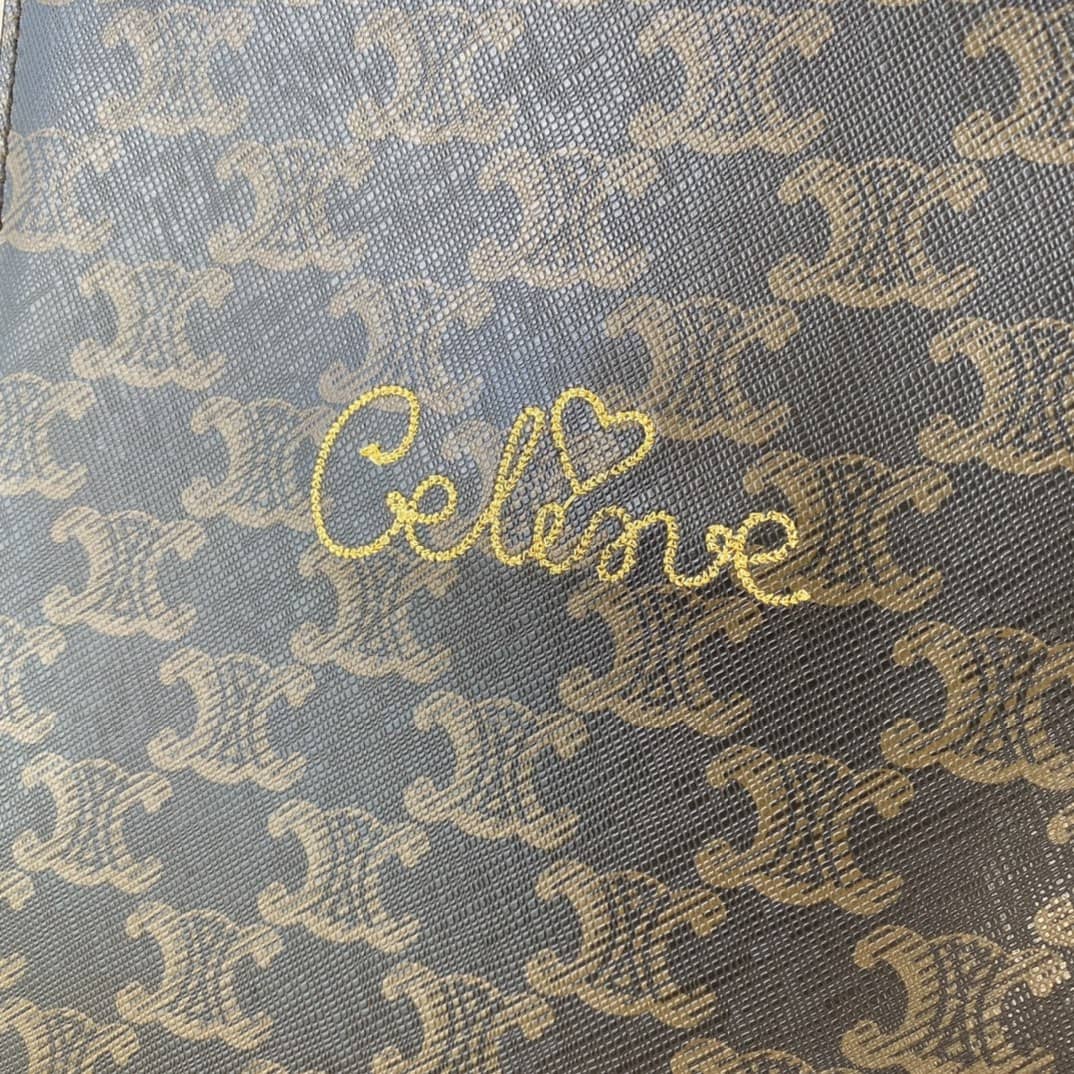 Ce1i*e Dupe Triomphe Canvas Small Cabas Vertical Replica Bag