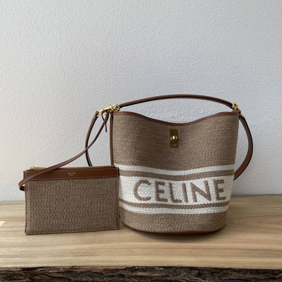 Ce1i*e Medium Bucket Replica Bag