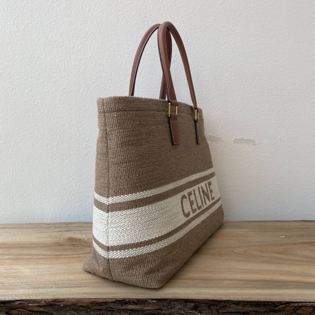 Ce1i*e Horizontal Cabas Replica Tote Bag