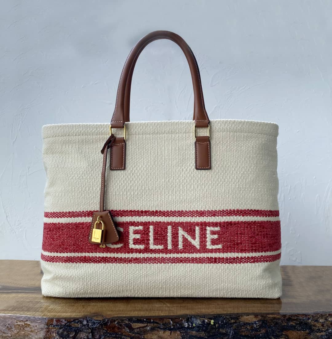 Ce1i*e Horizontal Cabas Replica Tote Bag