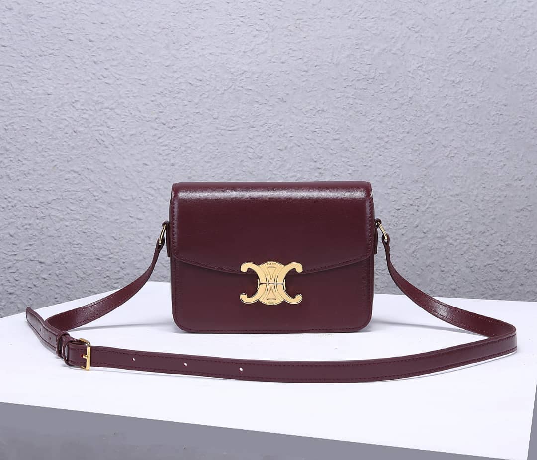 Ce1i*e Dupe Triomphe Micro Luggage 18.5CM Replica Bag