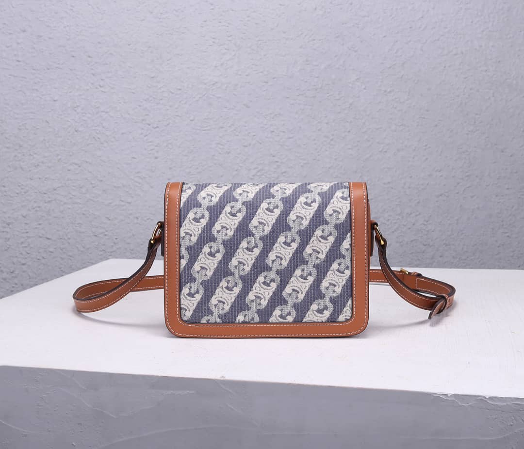 Ce1i*e Small Besace 16 Cowhide Replica Saddle Bag