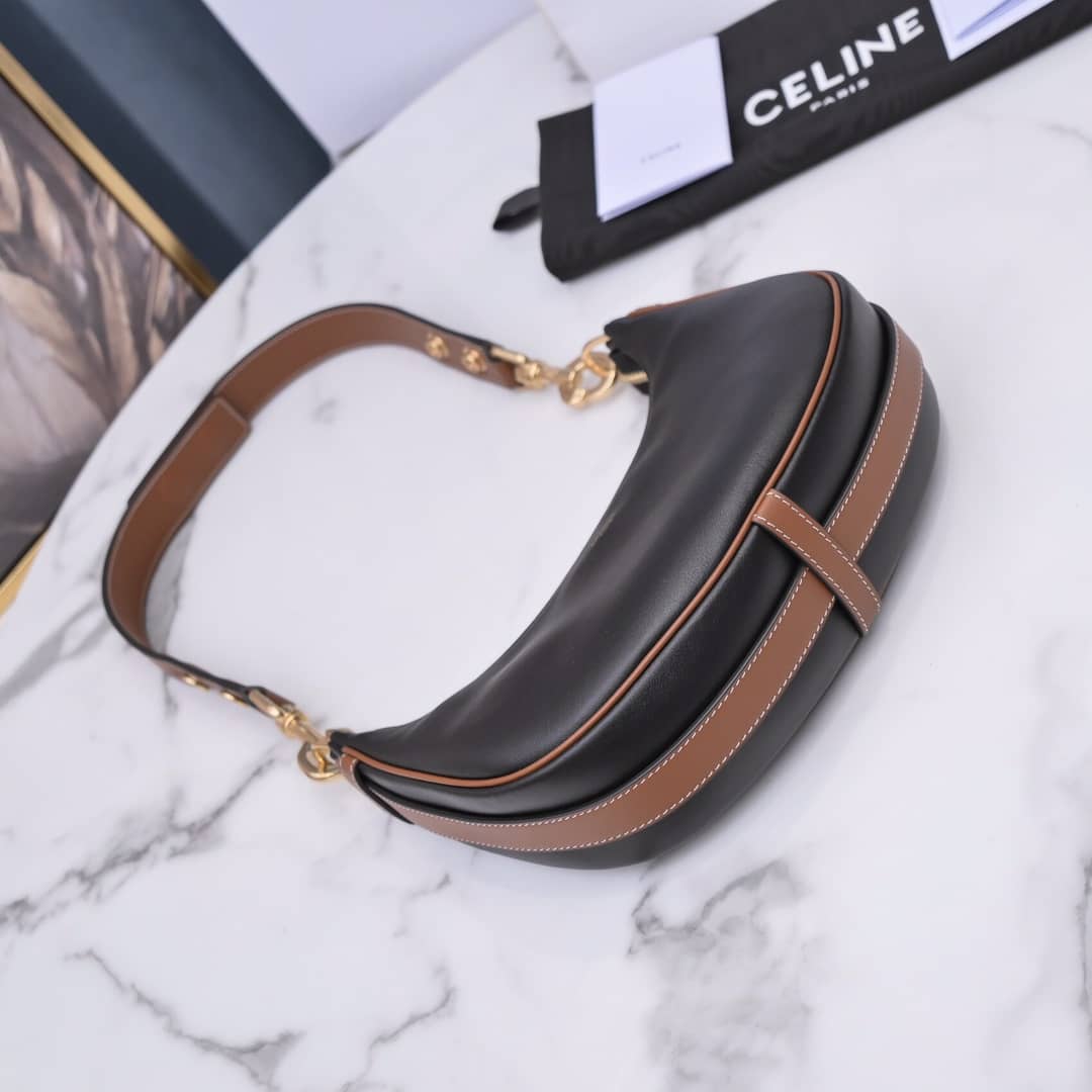 Ce1i*e Ava Calfskin Hobo Replica Bag
