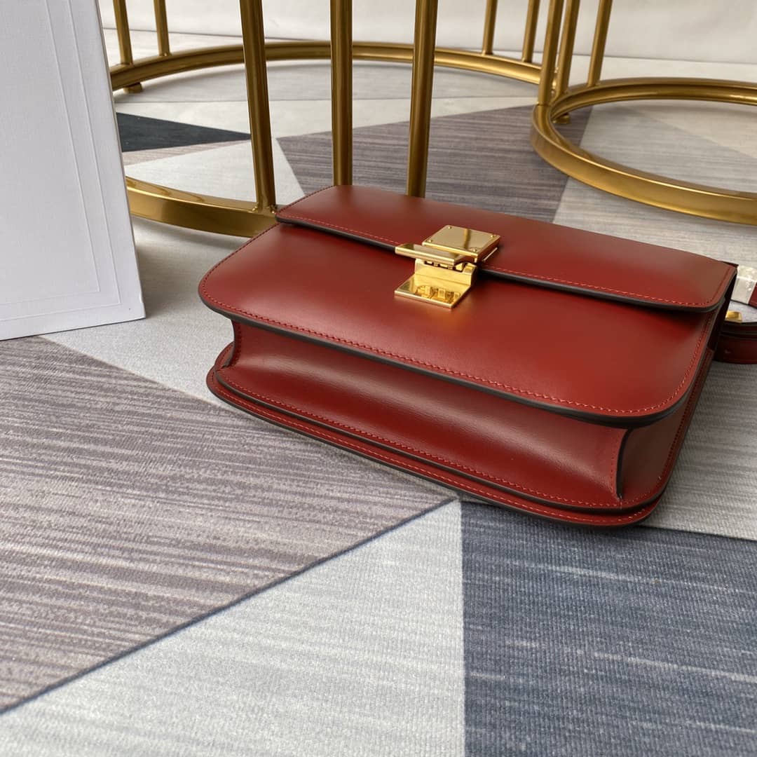 Ce1i*e Box Bag Dupe Teen Classic Box Replica Bag