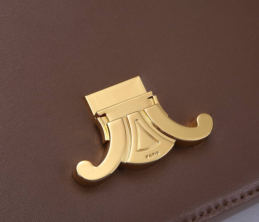 Ce1i*e Bag Dupe Triomphe Micro Luggage 18.5CM Replica Bag