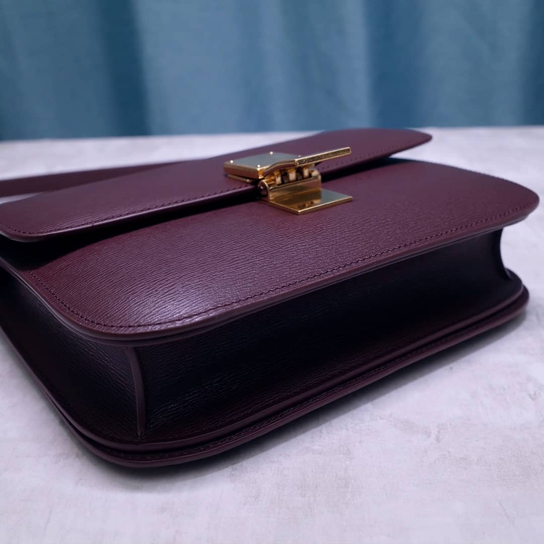 Ce1i*e Box Bag Dupe Teen Classic Box Replica Bag