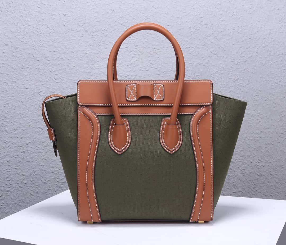 Ce1i*e Dupe Luggage Nano Shopper Replica Handbag