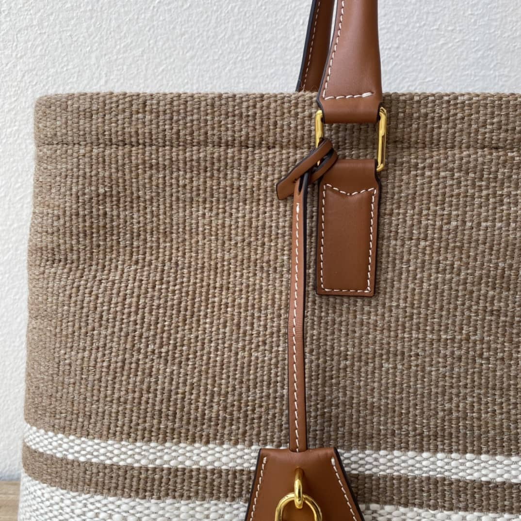 Ce1i*e Horizontal Cabas Replica Tote Bag