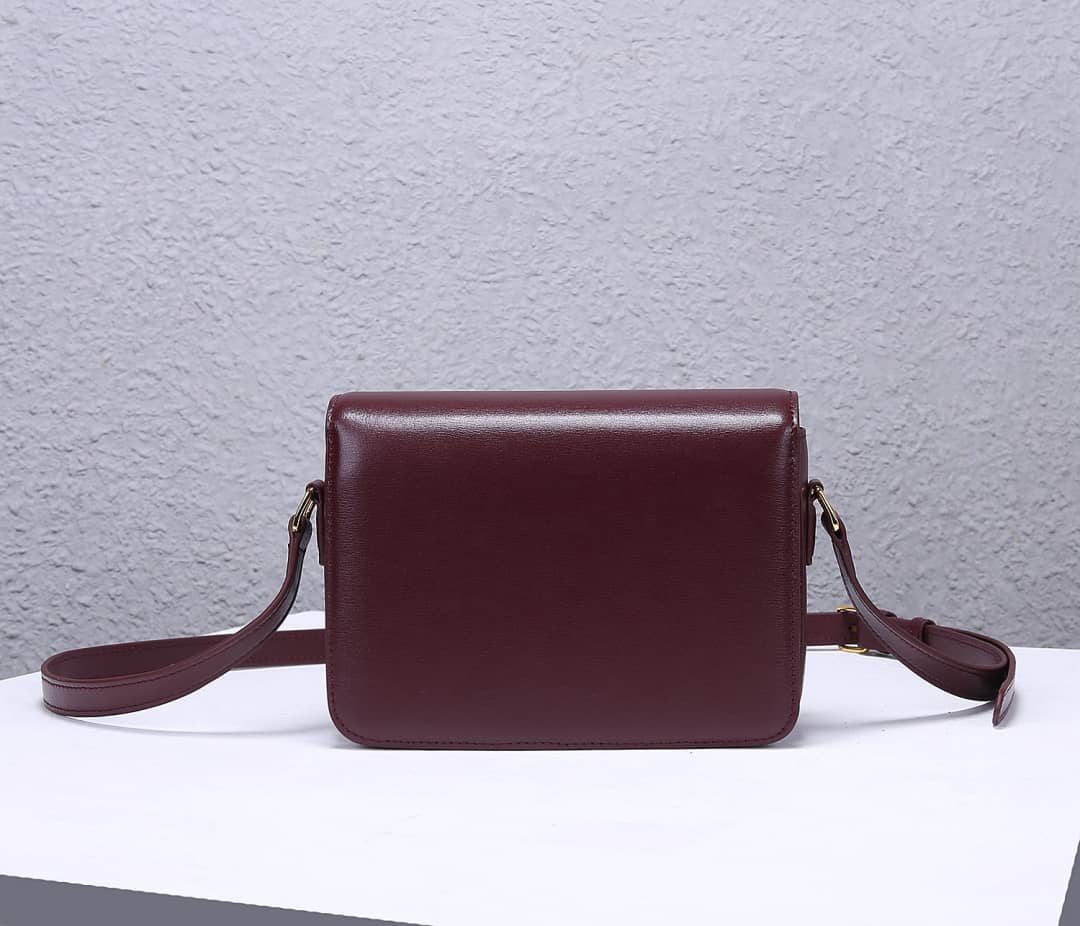 Ce1i*e Bag Dupe Triomphe Micro Luggage 18.5CM Replica Bag