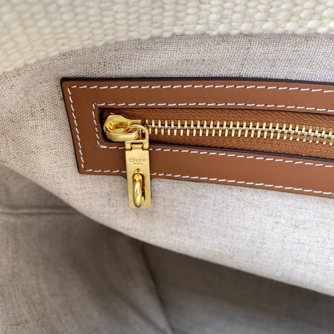 Ce1i*e Horizontal Cabas Replica Tote Bag