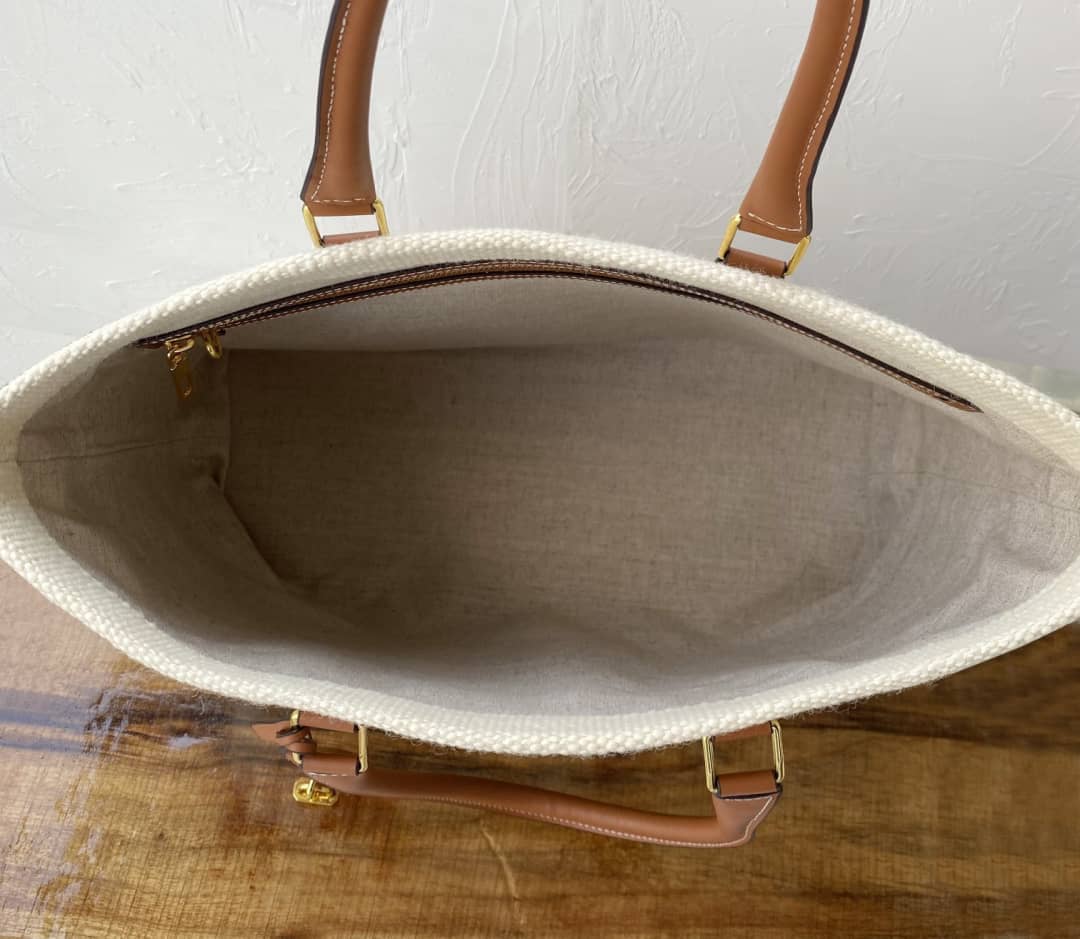 Ce1i*e Horizontal Cabas Replica Tote Bag