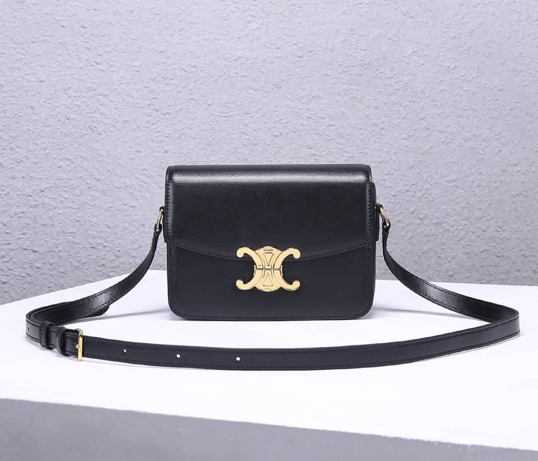 Ce1i*e Dupe Triomphe Micro Luggage 18.5CM Replica Bag