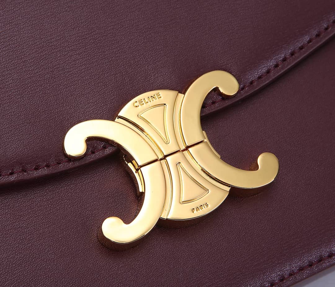 Ce1i*e Bag Dupe Triomphe Micro Luggage 18.5CM Replica Bag