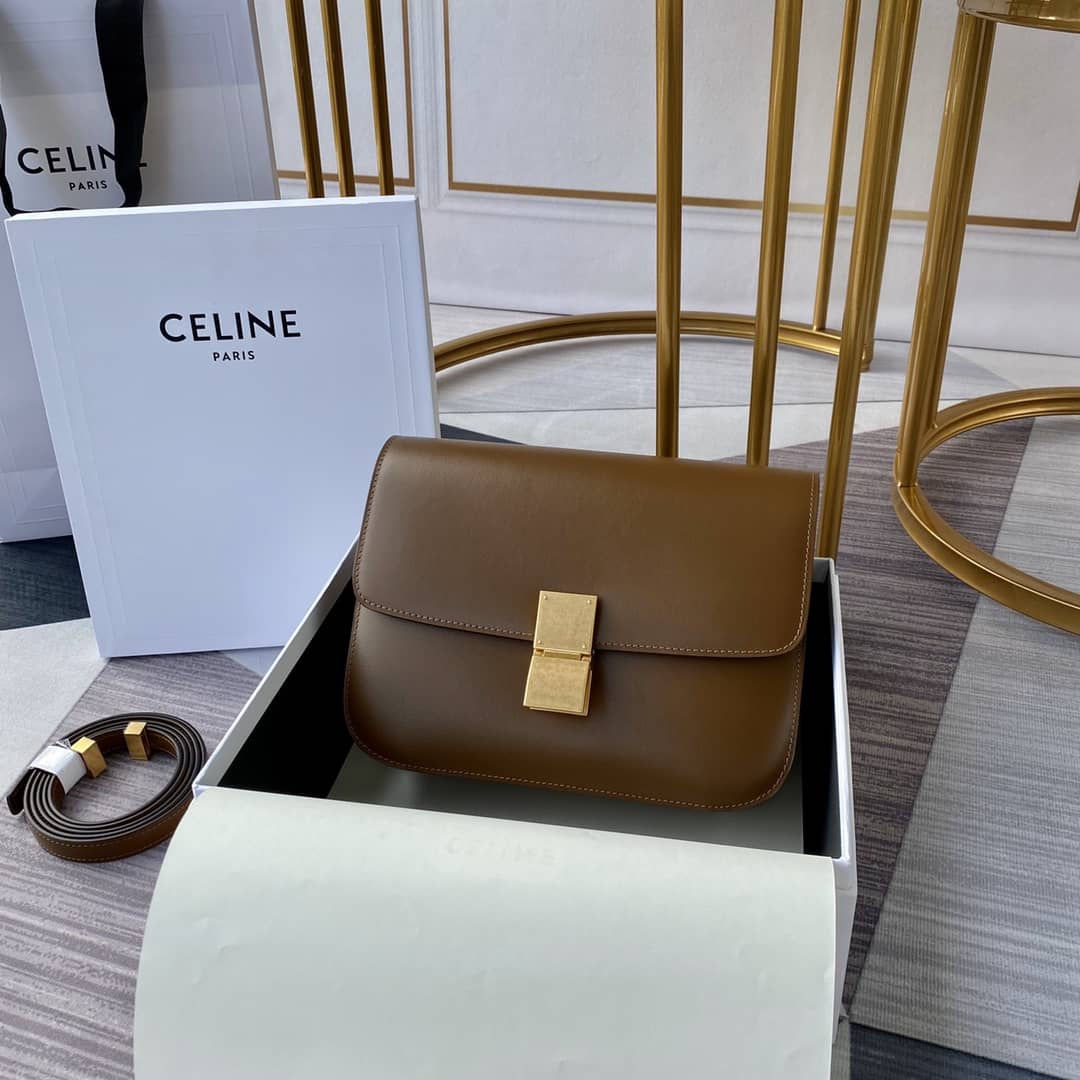 Ce1i*e Box Bag Dupe Teen Classic Box Replica Bag