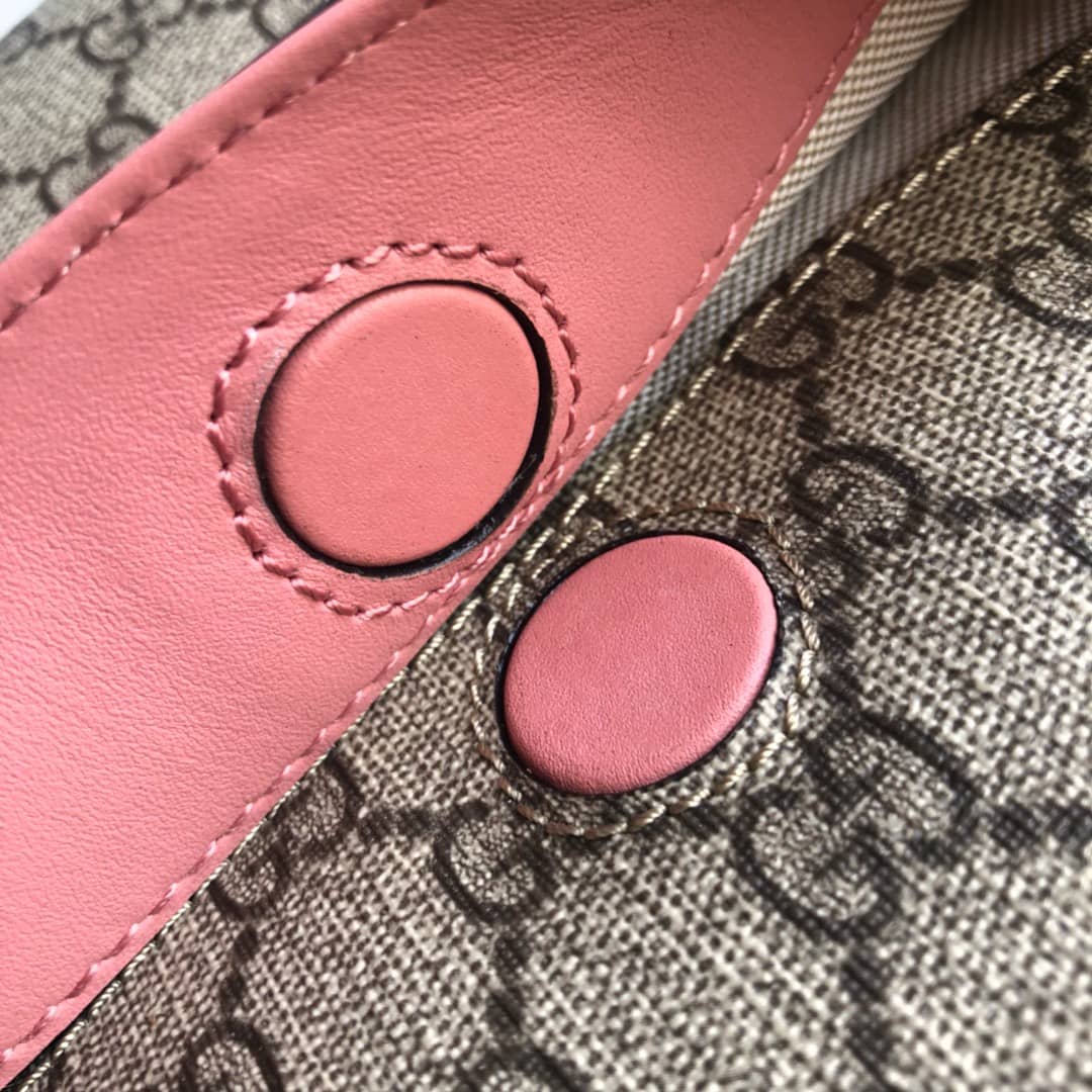 Gvc*1 Soft GG Svp*me Baby Changing Bag Replica Pink 457356