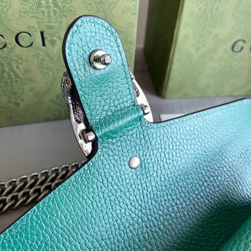 Gvc*1 GG Dionysus Small Shoulder Bag Replica Green 499623