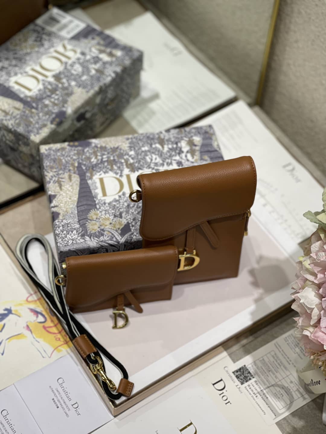 D10r Saddle Bag Dupe Vertical Pouch