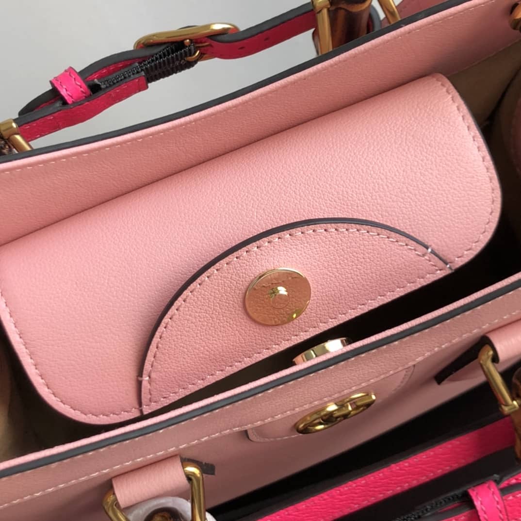 Gvc*1 Diana Small Tote Replica Pink 660195