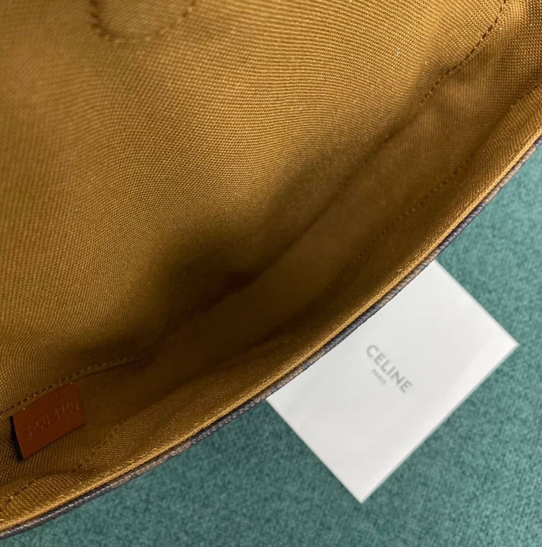 Ce1i*e Triomphe Bag Dupe Canvas Print Replica Bag