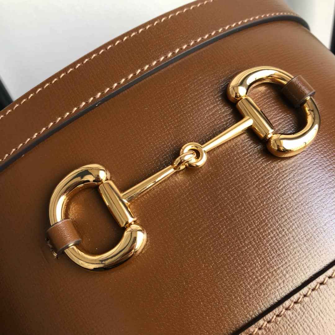 Gvc*1 1955 Horsebit Shoulder Bucket Bag Replica 602118