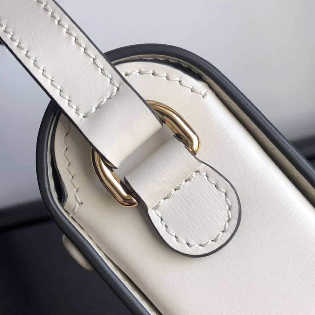 Gvc*1 Horsebit 1955 Mini Bag Replica White 625615