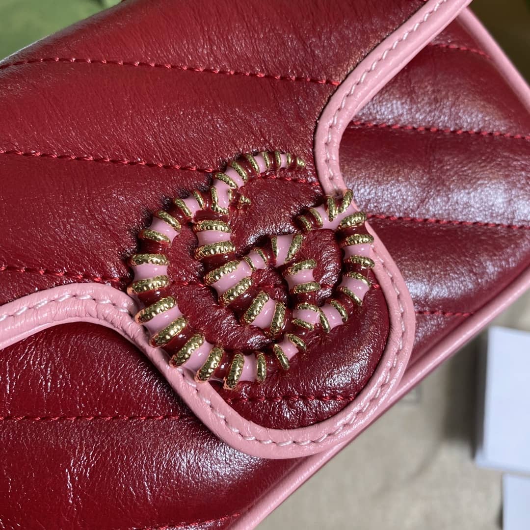 Gvc*1 Marmont GG Mini Chain Shoulder Bag Replica 574969