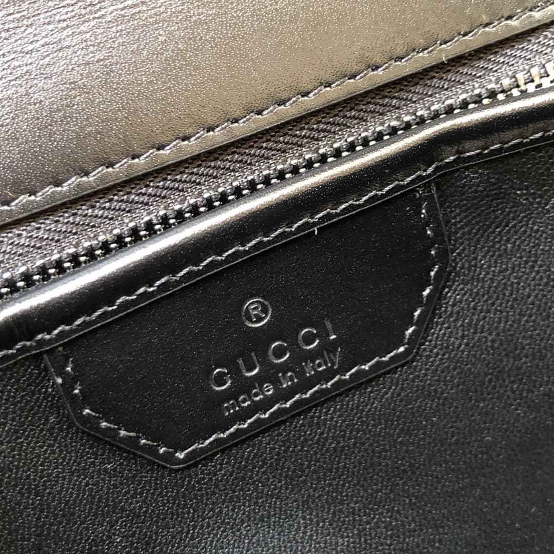 Gvc*1 Bamboo 1947 Small Top Handle Bag 675797 Black Replica