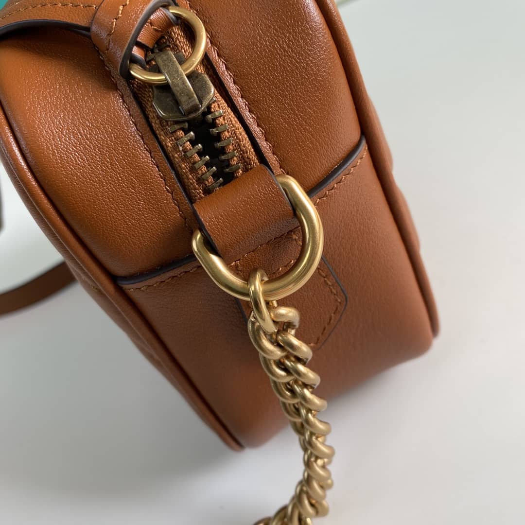 Gvc*1 Crossbody Dupe Marmont GG Matelasse Leather Mini  448065