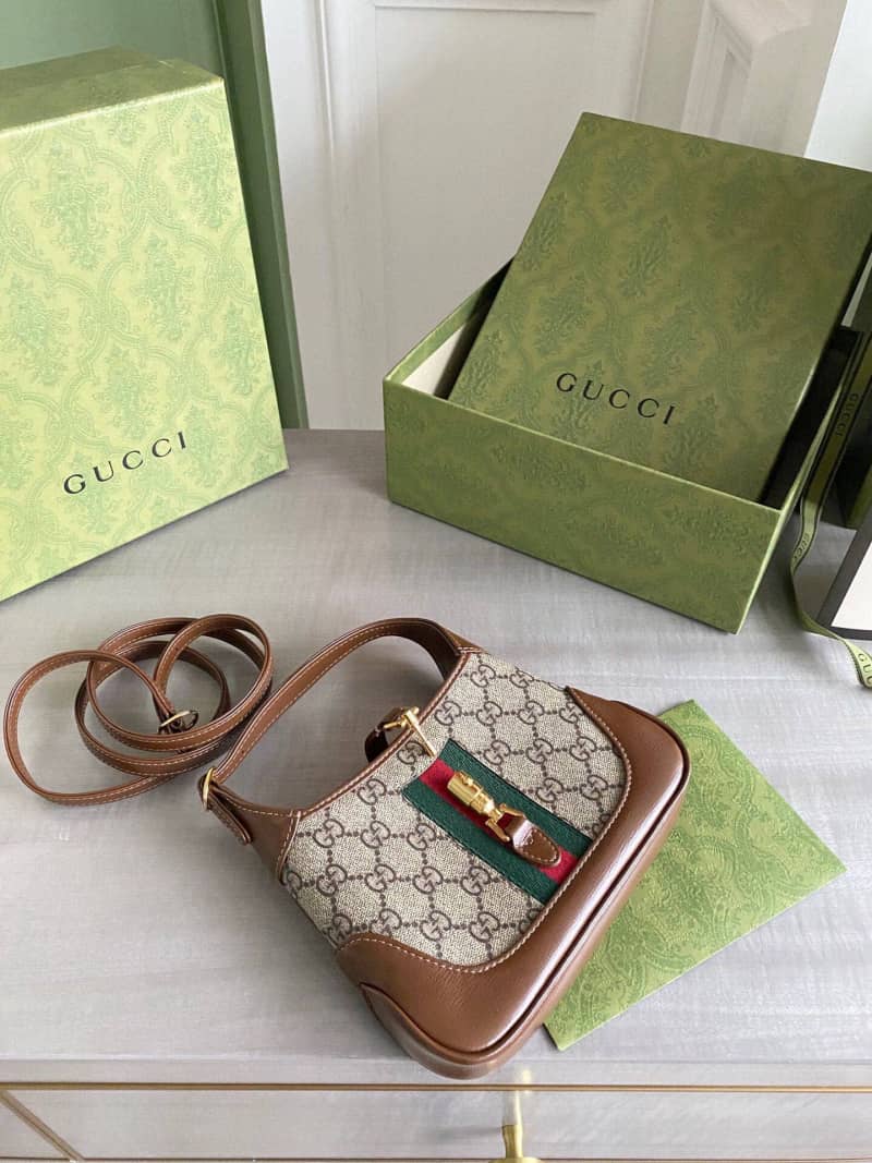 Gvc*1 Jackie 1961 Mini Shoulder Bag Replica Brown 637092