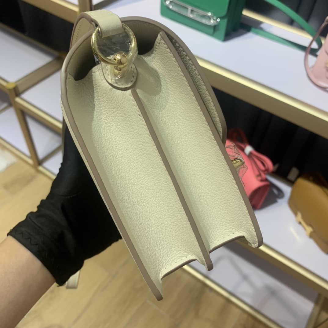 H**me5 Roulis Mini Sac Evercolor Calfskin Leather Crossbody Bag