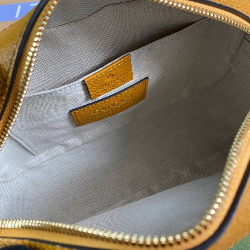 Gvc*1 Svp*me Canvas Camera Bag Replica Yellow 574886