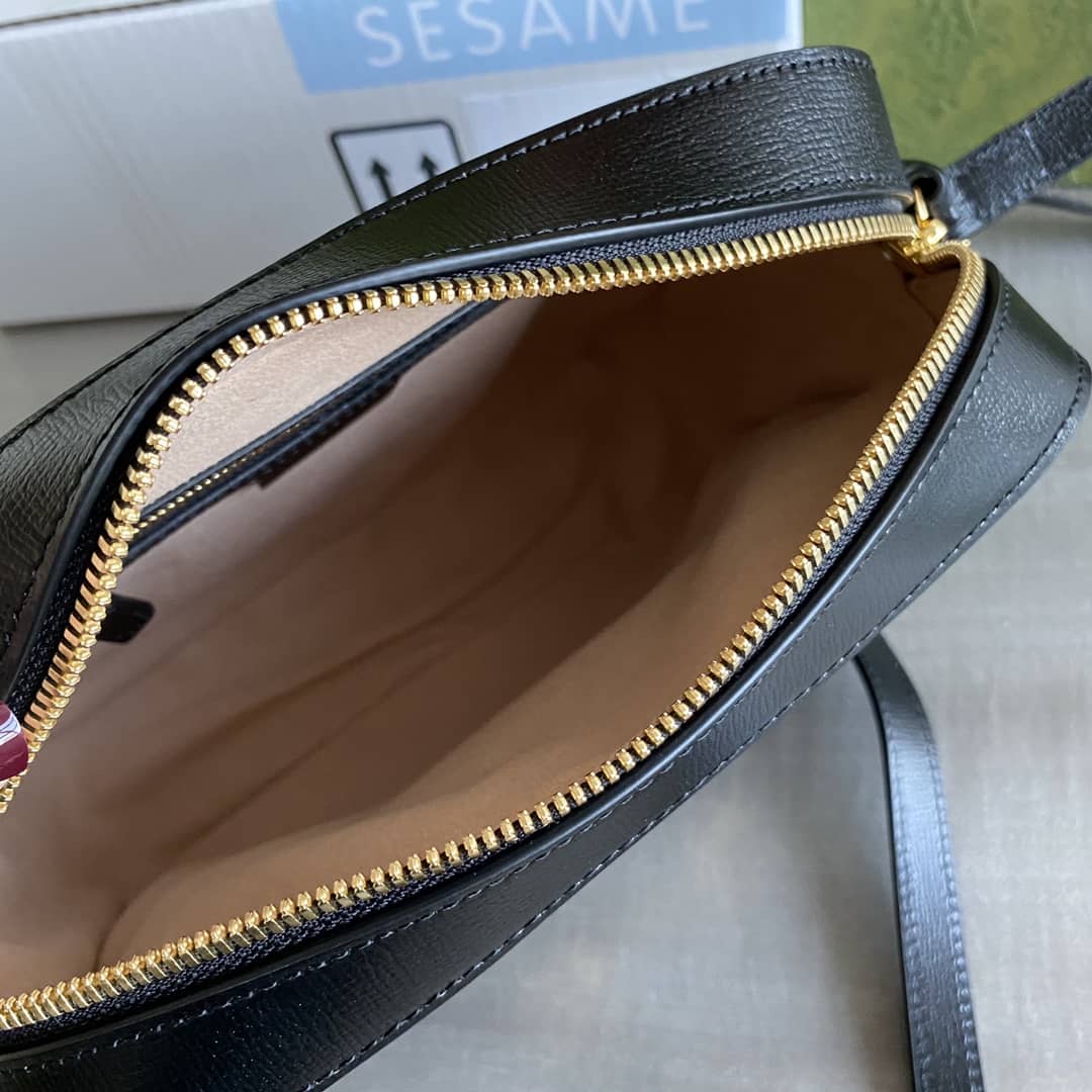 Gvc*1 Horsebit 1955 GG Crossbody Bag Replica Black 645454