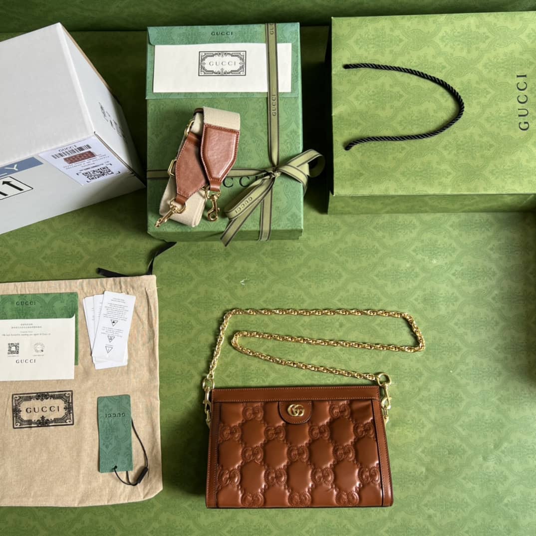 Gvc*1 GG Matelassé Leather 702200 Replica Shoulder Bag