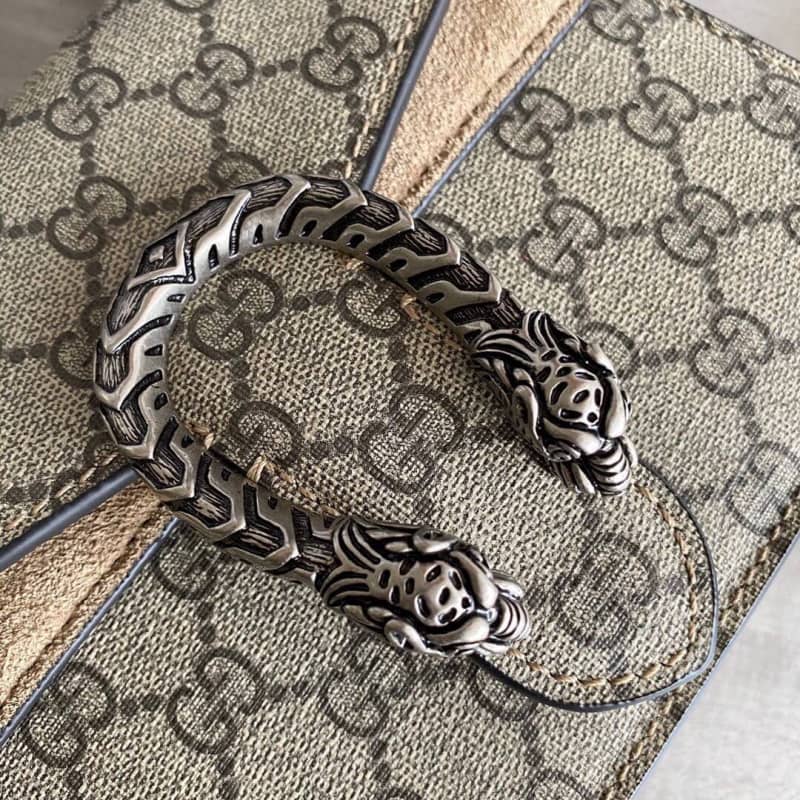 Gvc*1 Dionysus Dupe GG Svp*me Dionysus 2way Mini Chain Shoulder Bag Replica Brown 421970